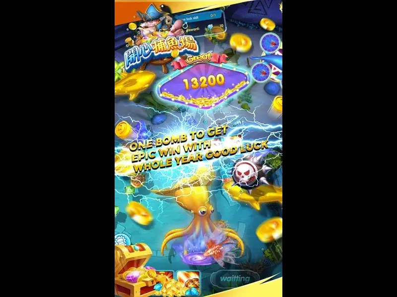 Chế độ đa người chơi online thời gian thực của Fish Bomb