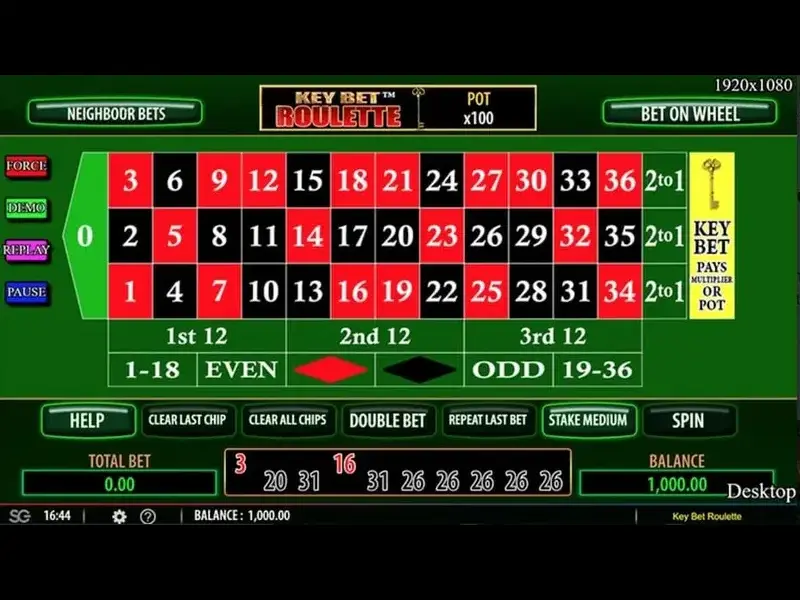 Hết vốn cược Key Bet Roulette, mời bạn bè nhận ngay 500k